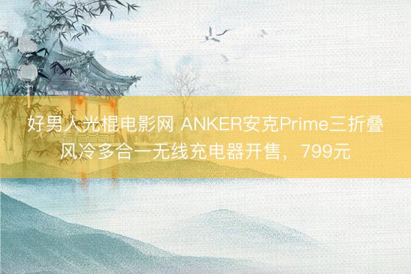 好男人光棍电影网 ANKER安克Prime三折叠风冷多合一无线充电器开售，799元