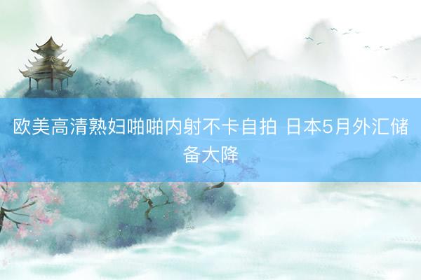 欧美高清熟妇啪啪内射不卡自拍 日本5月外汇储备大降